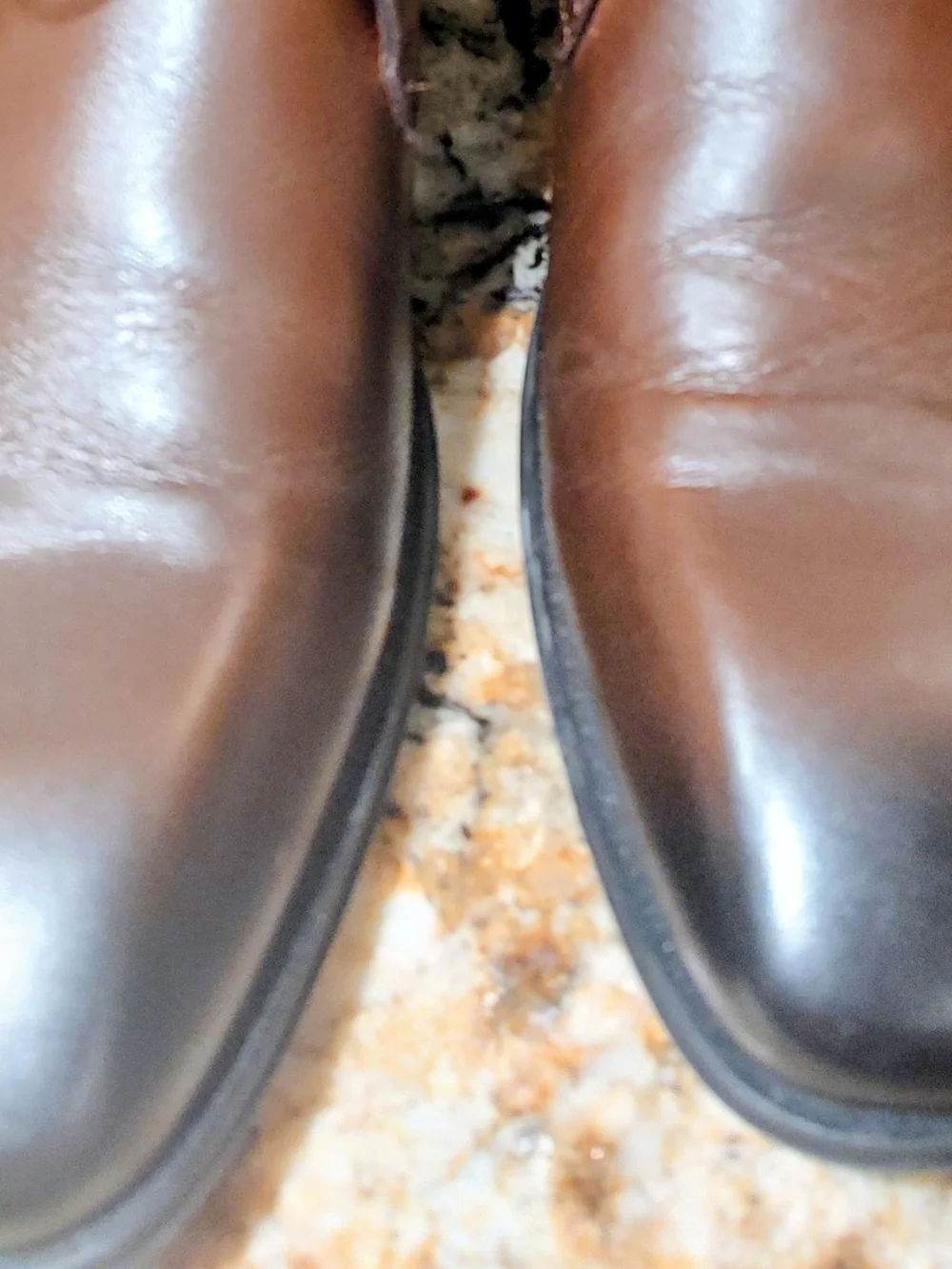 Holy Dove Men's Oxford Leather Dress Boots Brown US 12 Like New